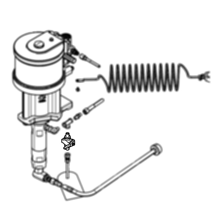 2007057 - Teflon Ball Valve, 1/4" MBE