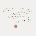 Inner Joy Multi Stone Sri Yantra Necklace