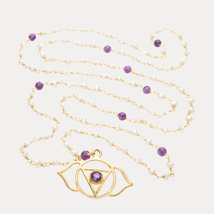 Agya Chakra Necklace