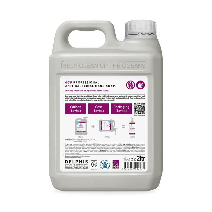 Anti-Bacterial Hand Soap 2L Refill