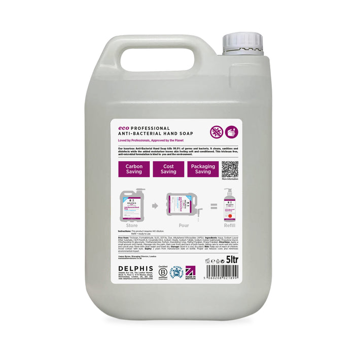 Anti-Bacterial Hand Soap Wash 5L
