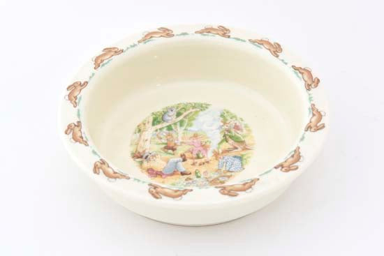 Australian Picnic Scene Bunnykins bowl