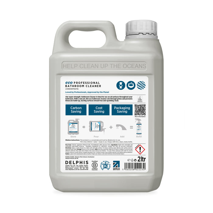 Bathroom Cleaner 2L Refill (Concentrate)