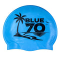 Beach Vibes Silicone Logo Swim Cap