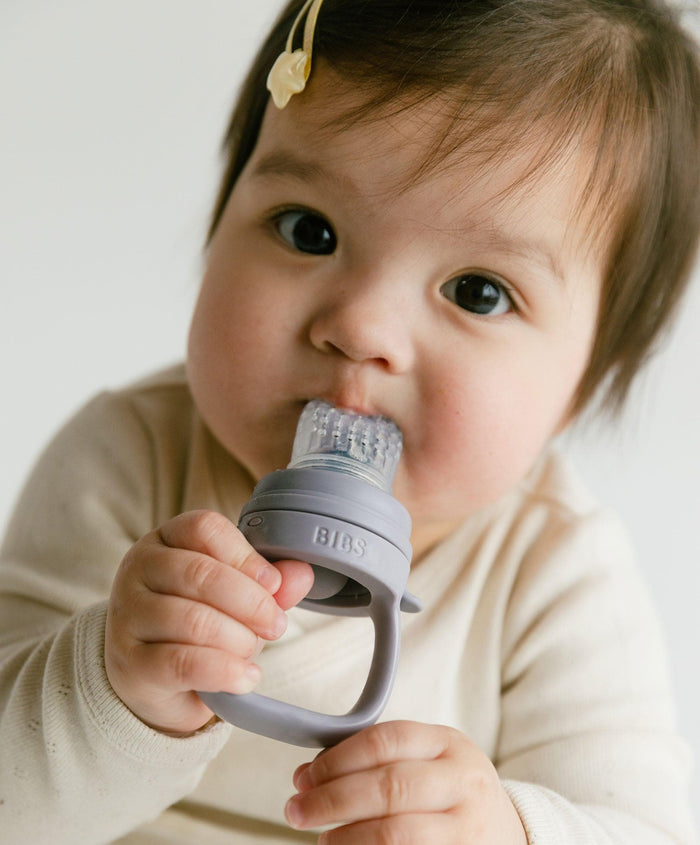 Bibs World Baby Weaning BIBS Spoon Feeder & Pureee Feeder Bundle  - Ivory
