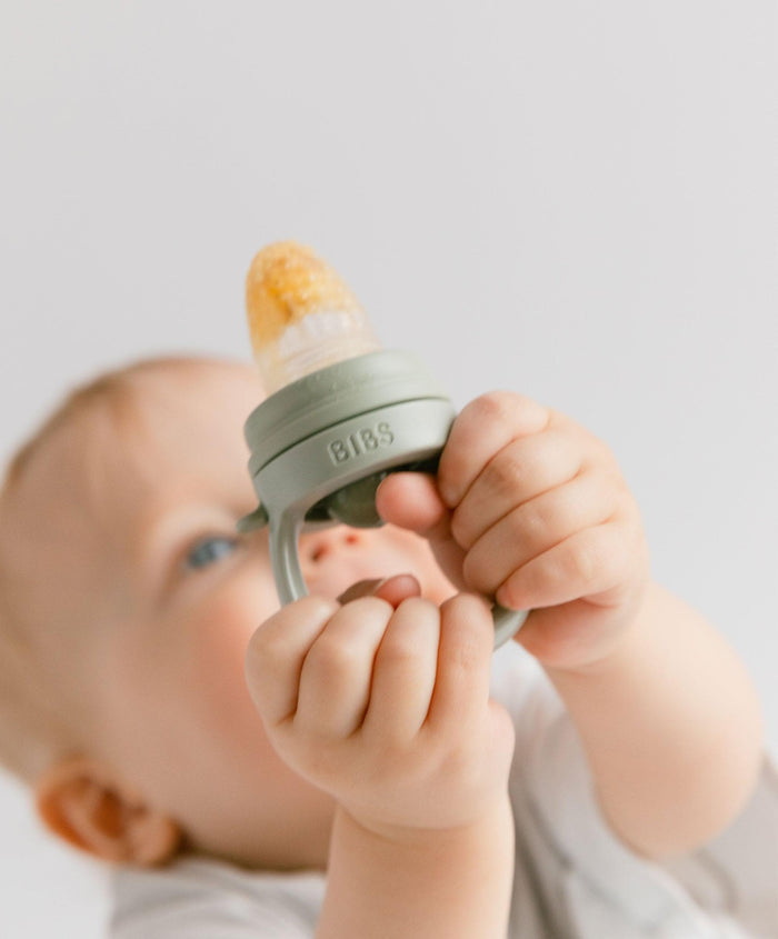 Bibs World Baby Weaning BIBS Spoon Feeder & Pureee Feeder Bundle  - Ivory