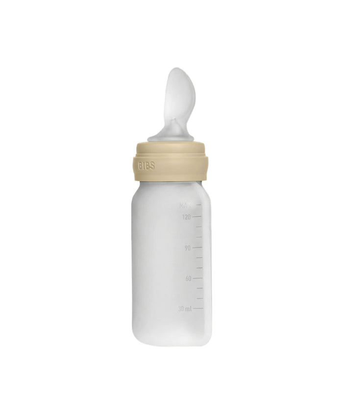 Bibs World Baby Weaning BIBS Spoon Feeder & Pureee Feeder Bundle  - Ivory