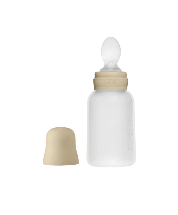 Bibs World Baby Weaning BIBS Spoon Feeder & Pureee Feeder Bundle  - Ivory