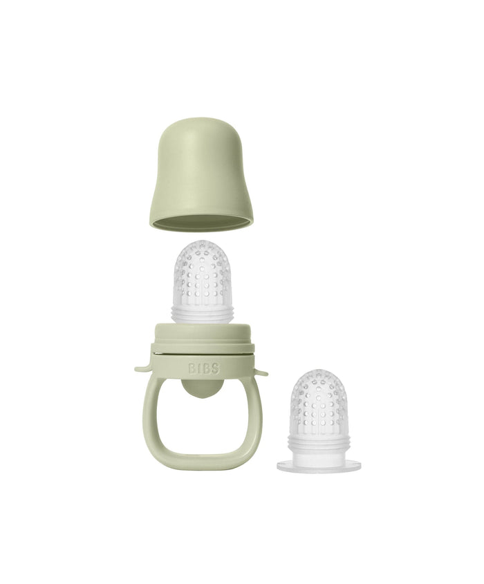 Bibs World Baby Weaning BIBS Spoon Feeder & Purree Feeder Bundle - Sage