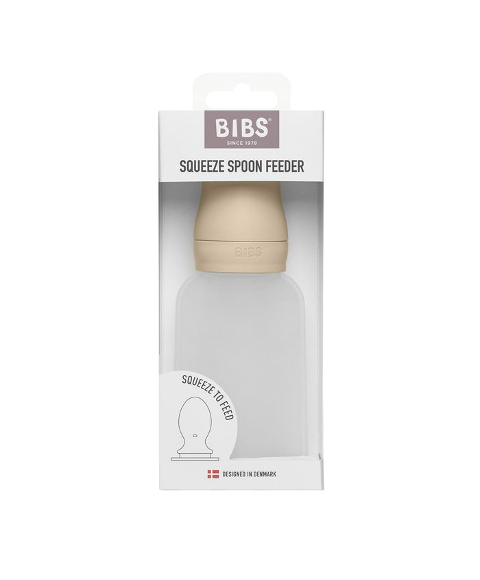 Bibs World Baby Weaning BIBS Squeeze Spoon Feeder - Vanilla
