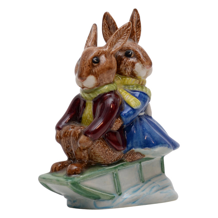 Billie & Buntie Sleigh Ride Bunnykins