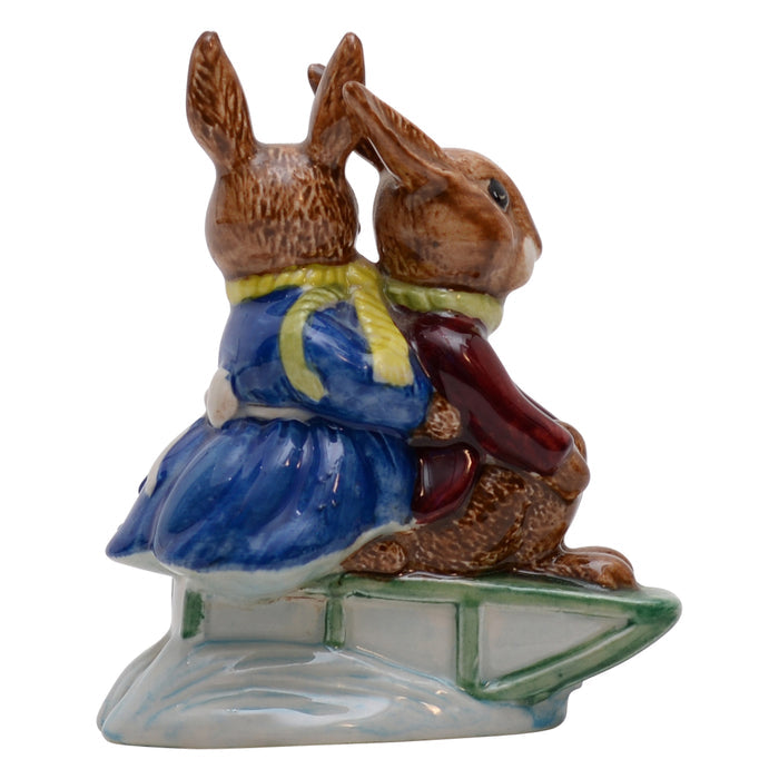 Billie & Buntie Sleigh Ride Bunnykins