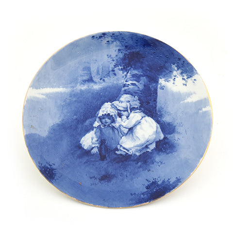 Blue Children Plate