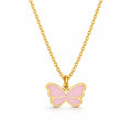 Blush Wings Gold Plated Necklace