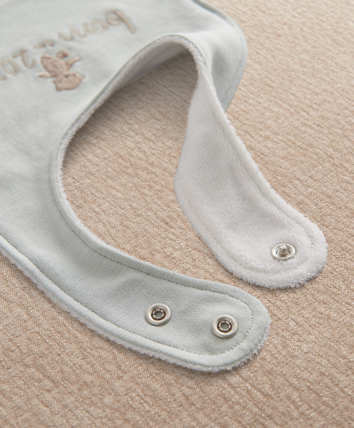 Mamas & Papas Bibs & Muslins Blank Born in 2027 Bib - Blue