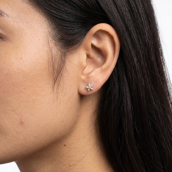 Celeste Bloom Diamond Studs