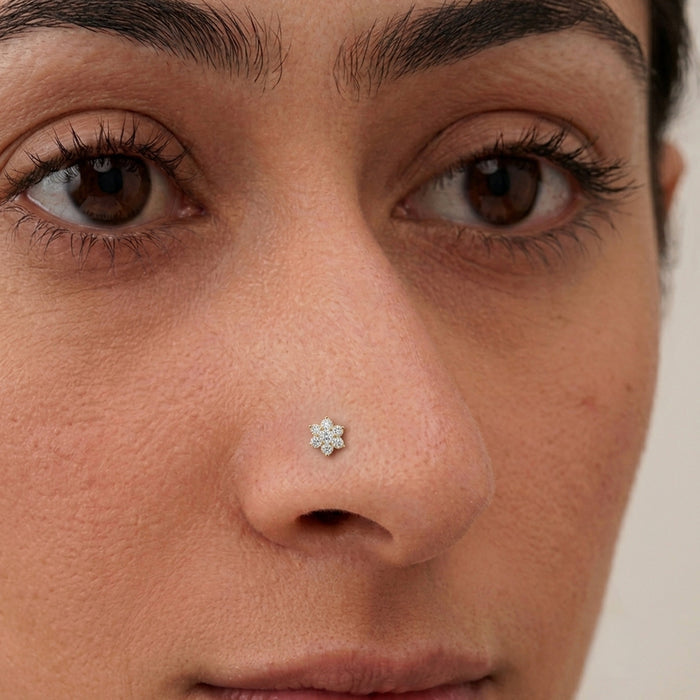 Celeste Bloom Nose Pin