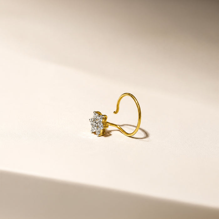 Celeste Bloom Nose Pin