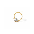 Celeste Trio Nose Pin