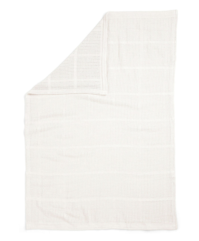 Mamas & Papas Blankets Small Cellular Blanket - White