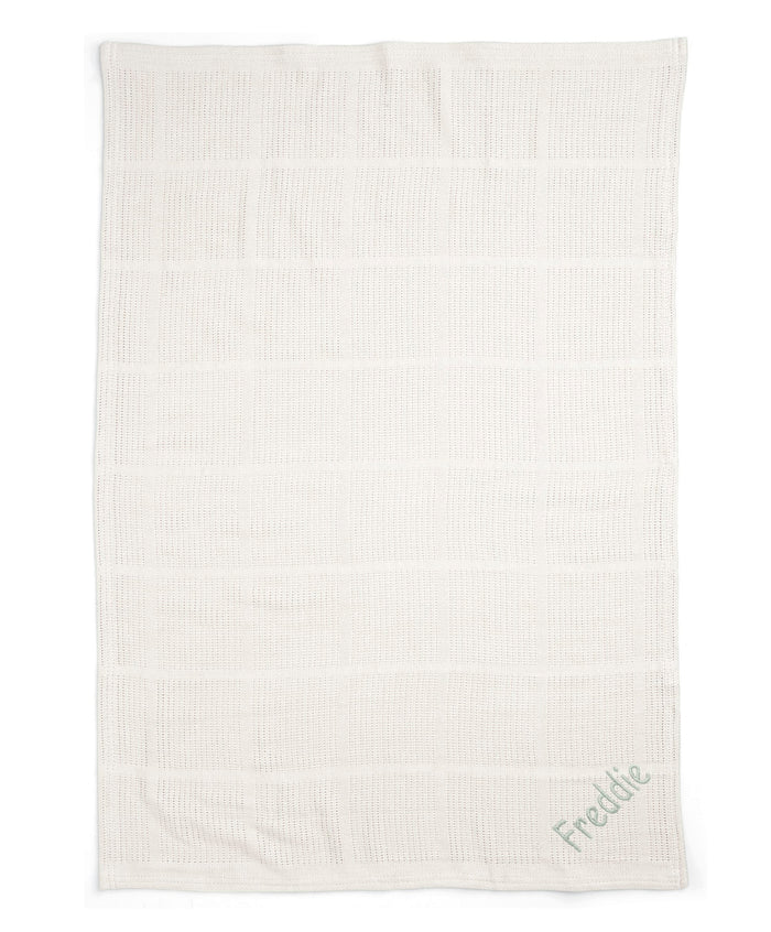 Mamas & Papas Blankets Small Cellular Blanket - White