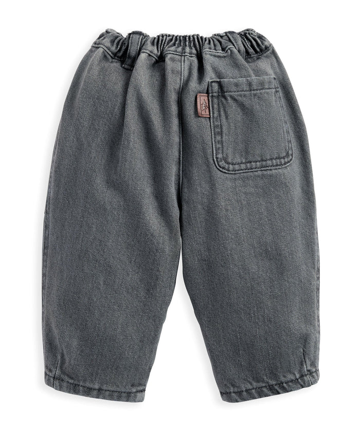 Mamas & Papas Trousers & Leggings Charcoal Barrel Leg Jeans