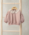 Mamas & Papas Jumpers & Knitwear Cherry Knitted Collar Sweatshirt