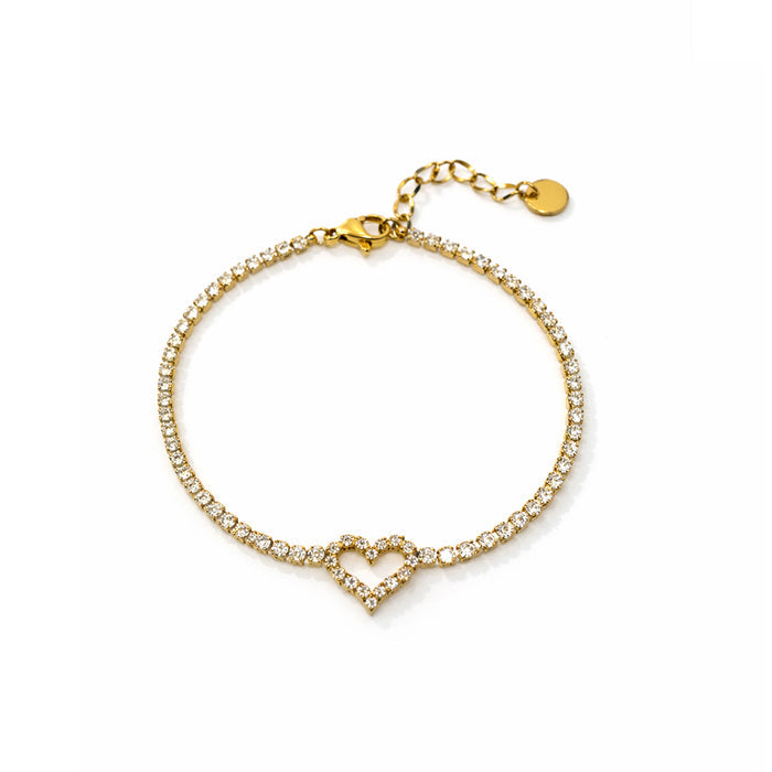 Classic Shine Gold Plated Bracelet