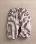 Mamas & Papas Trousers & Leggings Clay & Cream Stripe Trouser