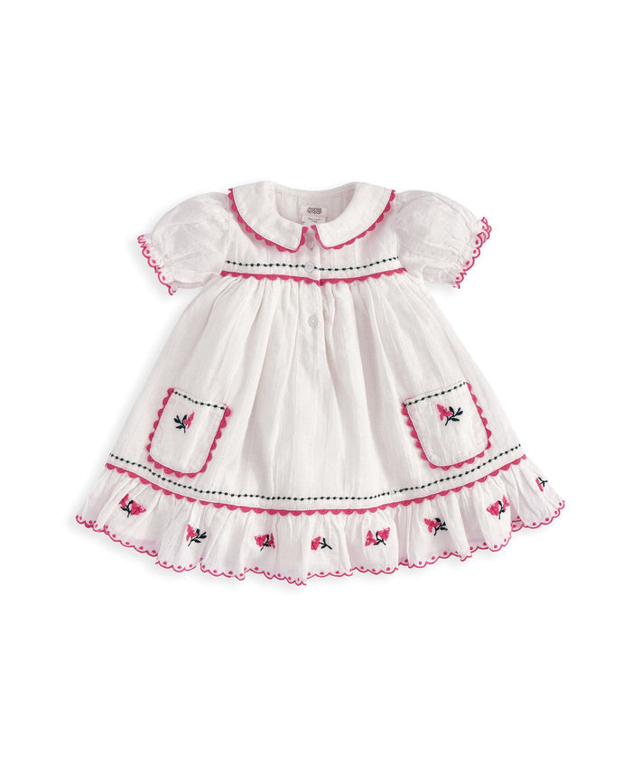 Mamas & Papas Dresses & Skirts Collared Embroidered Dress