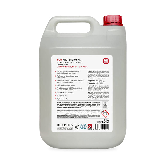Commercial Dishwasher Liquid 20L (Concentrate)