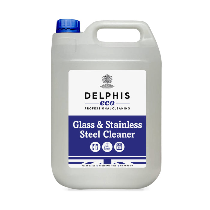 Commercial Glass & Stainless Steel Cleaner 5L (RTU)