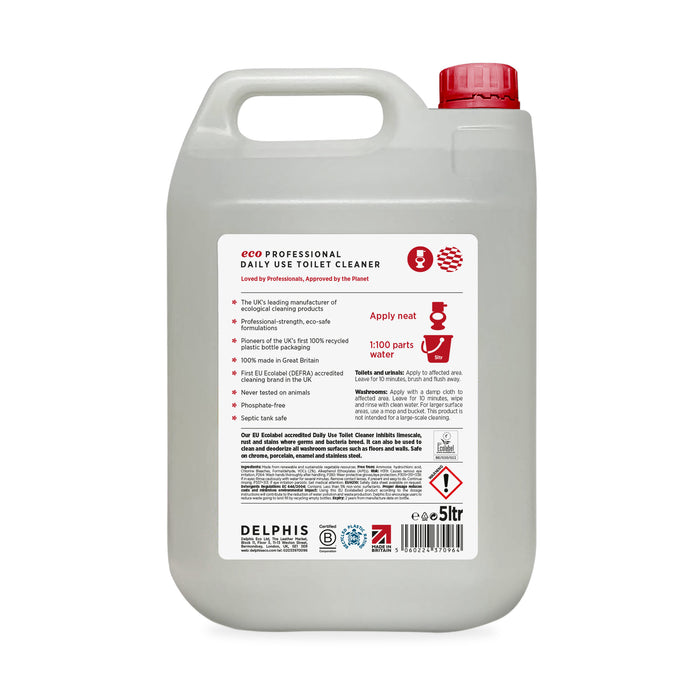 Commercial Toilet Cleaner - Daily Use 5L (RTU)