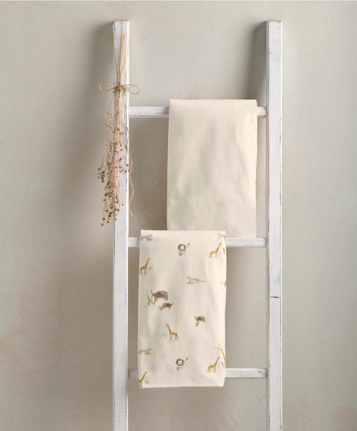 Mamas & Papas Cotbed Sheets Cotbed Fitted Sheets (2 Pack) - Jungle