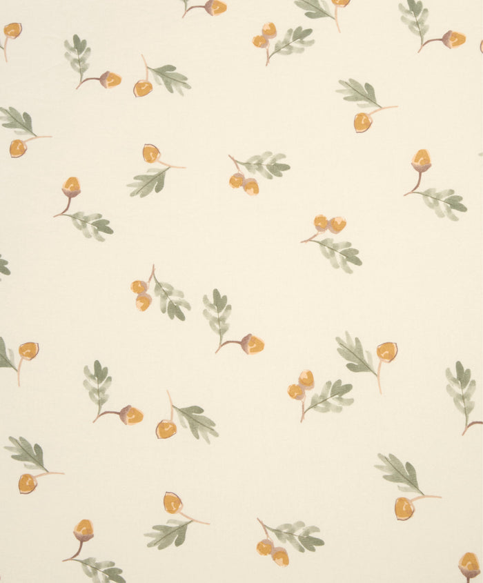 Mamas & Papas Cotbed Sheets Cotbed Fitted Sheets (Pack of 2) - Acorn/Clover