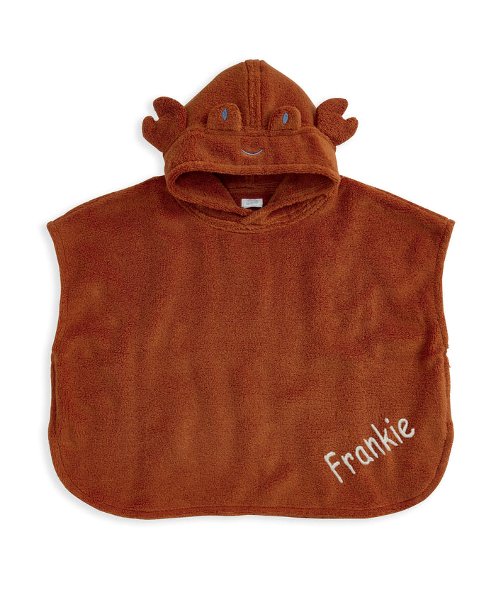 Mamas & Papas Hooded Towels Crab Poncho Towel