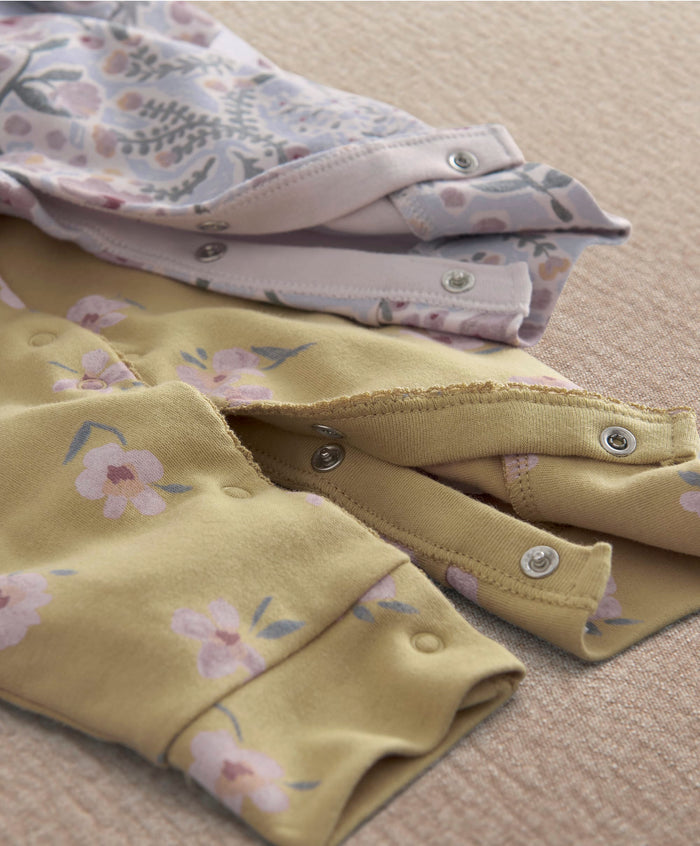 Mamas & Papas Creative Floral Sleepsuits (Pack of 3)