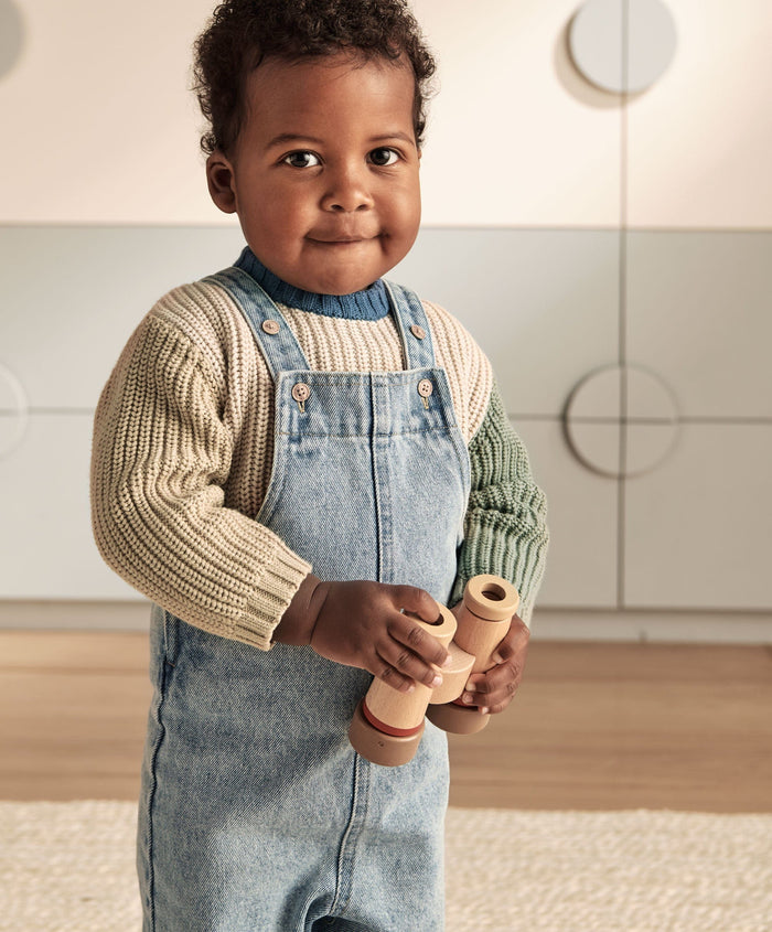 Mamas & Papas Outfits & Sets Denim Dungarees