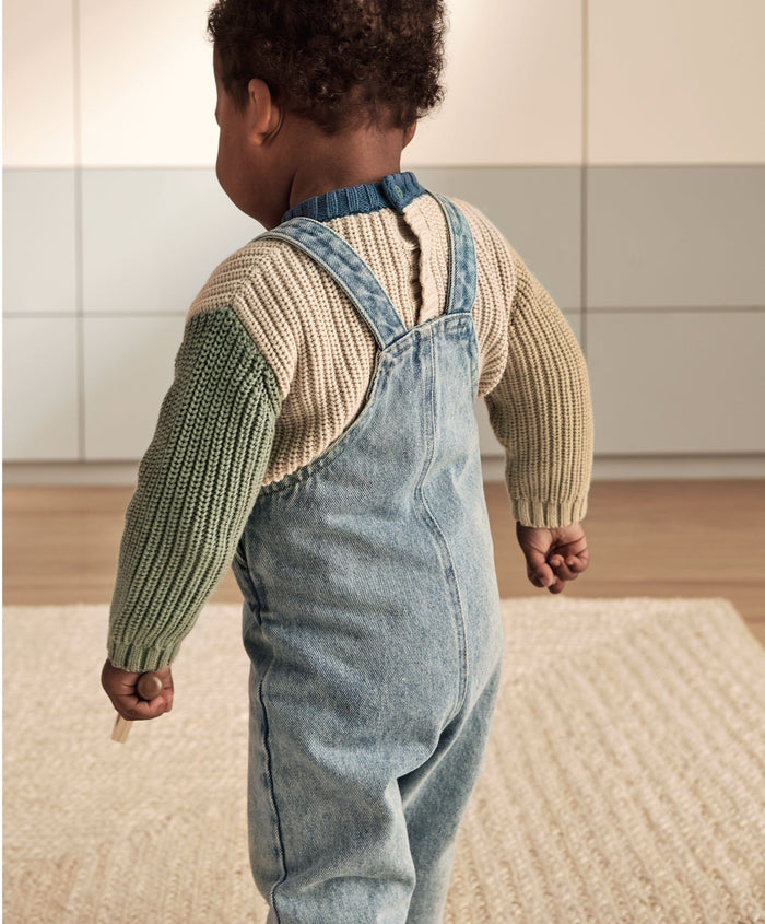 Mamas & Papas Outfits & Sets Denim Dungarees