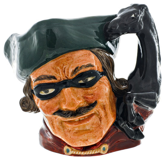 Dick Turpin Mask Down Bone China Large D6528