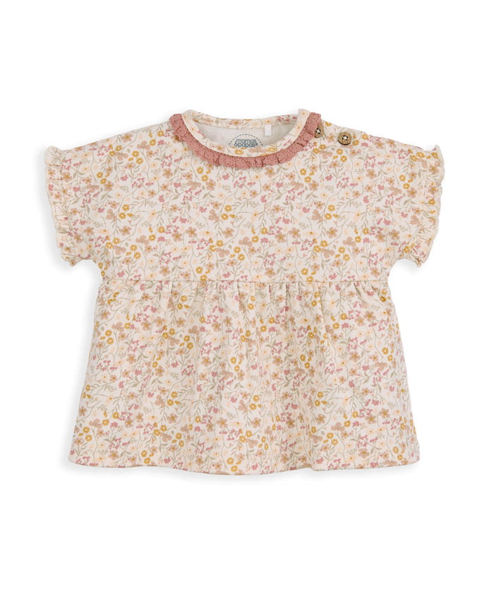Mamas & Papas Outfits & Sets Ditsy T-Shirt & Leggings Outfit Set