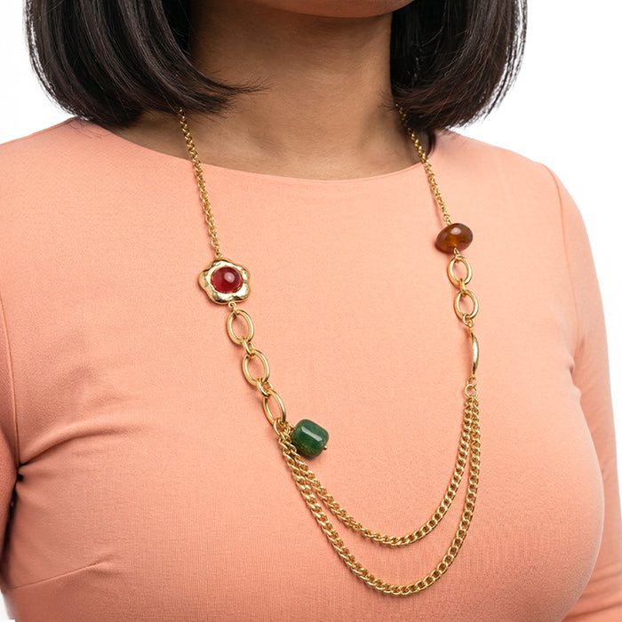 Eternal Gold Plated Bloom Necklace