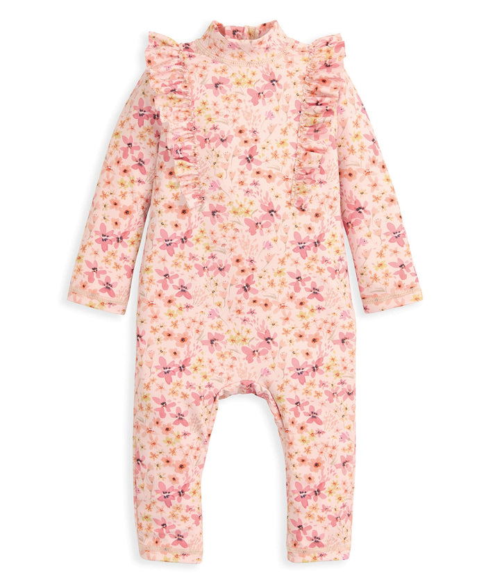 Mamas & Papas Swimwear Floral Long Sleeve Rashsuit