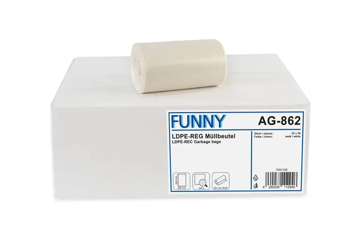 Funny Müllbeutel 30 l, 1250 Stück