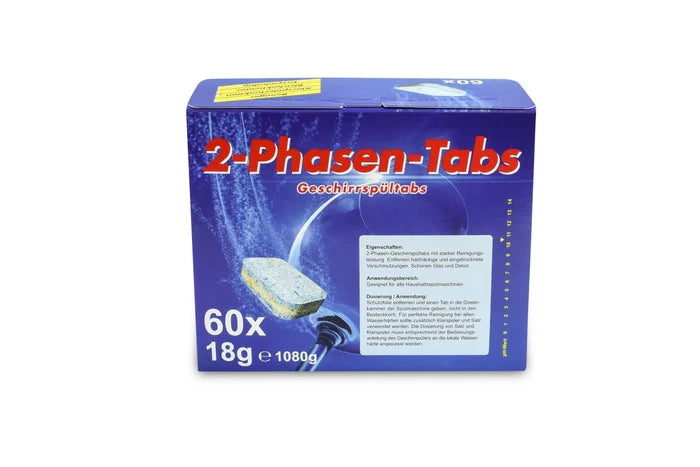 Funny Spülmaschinentabs 2 Phasen, Reiniger und Klarspüler