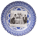 Gibosn Girl "A Widow and her Friends Plate