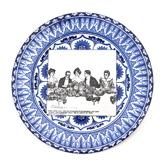 Gibson Girl Plate.