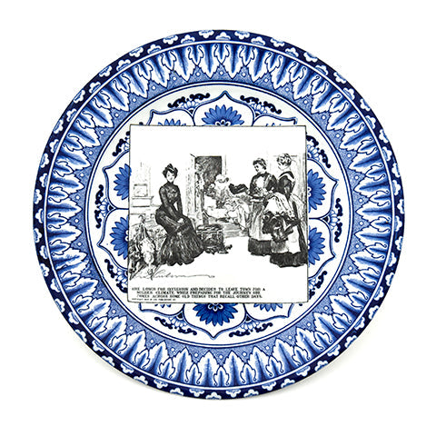 Gibson Girl Plate