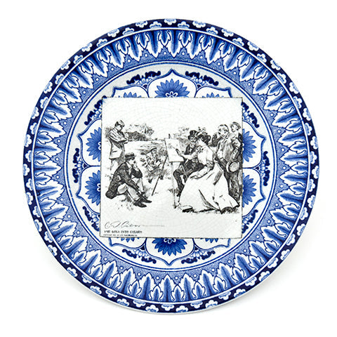 Gibson Girl Plate