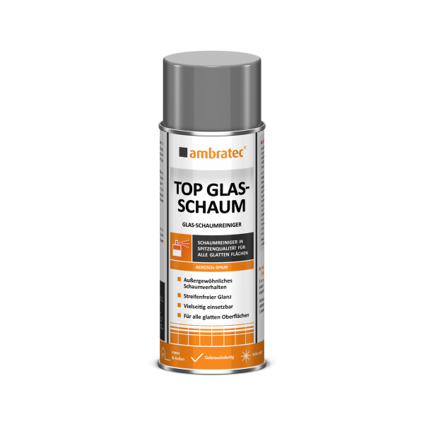 Glas Schaumreiniger